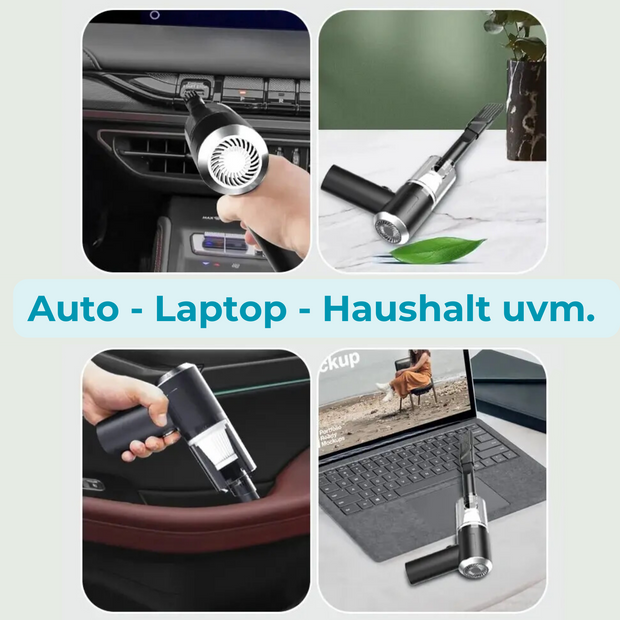 PocketClean® - leistungsstarker Handstaubsauger 120W